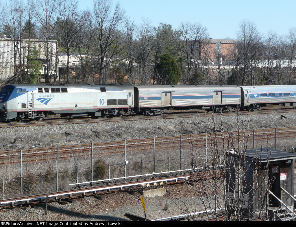 Amtrak 79 Carolinian at AF Interlocking